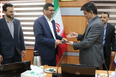 مراسم  تودیع و معارفه مدیرعامل شرکت بهره برداری از شبکه های آبیاری کرخه و شاوور برگزار شد


