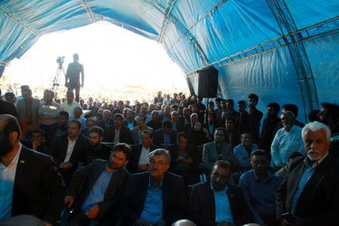 گزارش تصویری از آغاز به کار طرح آبرسانی به مناطق شمال شرق خوزستان