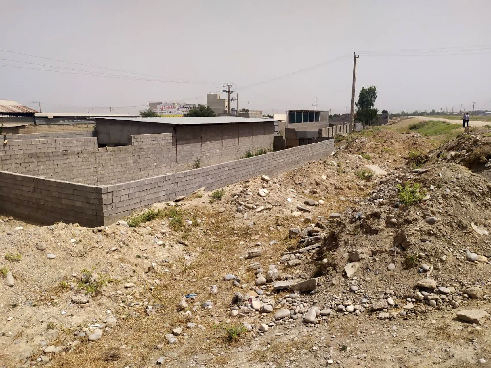 رفع تصرف از حریم کانال آبیاری منطقه سبیلی در شبکه آبیاری دز