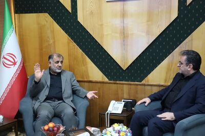 دیدار مدیرعامل سازمان آب و برق خوزستان با مدیرکل صداوسیمای استان