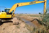  کانال ها و زهکش های انتقال آب منطقه عقیلی لایروبی شد