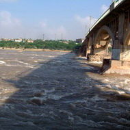 افزایش حجم آب رودخانه دز از تاریخ ۳/۵ / ۹۰