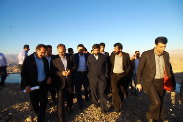 بازدید یک روزه استاندار از طرح آبرسانی غدیر
