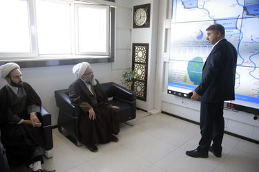 بازدید چهره های مذهبی، دانشگاهی، نظامی ، انتظامی ....از دیسپاچینگ سازمان