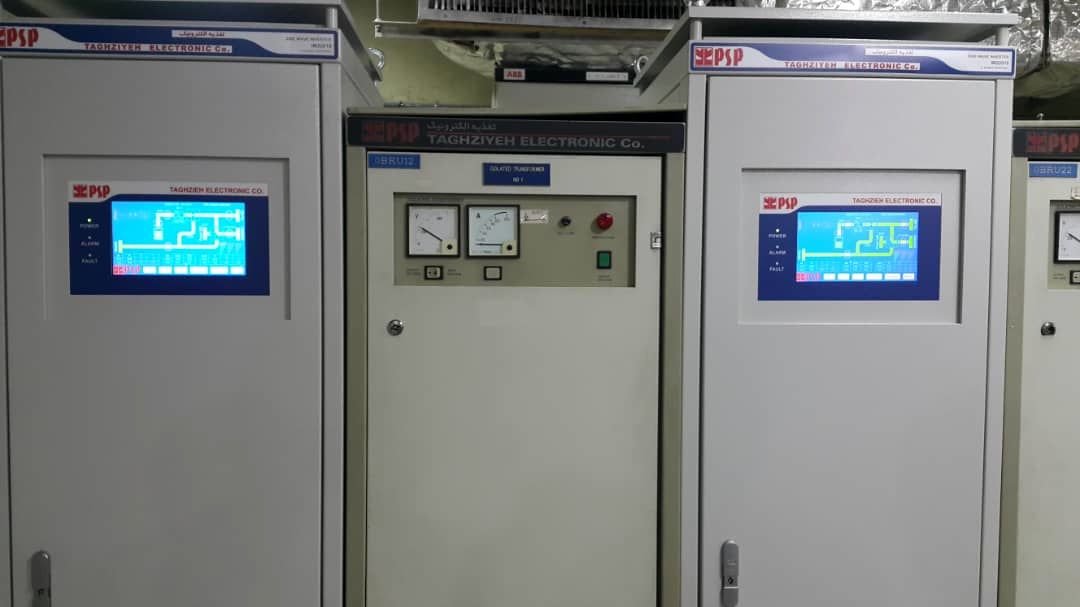 تعمیرات اساسی و ارتقاء اینورترهای نیروگاه دوم سد شهید عباسپور