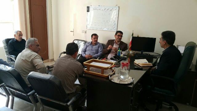  برگزاری جلسه هماهنگی شرکت آبیاری کرخه و شاوور با مدیریت جهاد کشاورزی شهرستان شوش