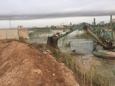 کانال سلمان اهواز لایروبی می شود

