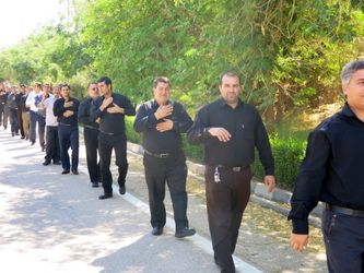 برگزاری مراسم عزاداری عاشورای حسینی در سد و نیروگاه کرخه