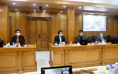 گزارش تصویری از نشست ویدئو کنفرانسی تدوین پیش نویس قانون جامع آب کشور/ ۶ آبان ماه ۹۹