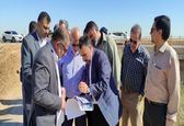 بازدید مدیر عامل سازمان آب و برق خوزستان از کانال سلمان اهواز