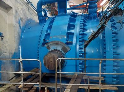 تعمیرات شیر پروانه‌ای واحد ششم نیروگاه دوم سد شهید عباسپور انجام شد