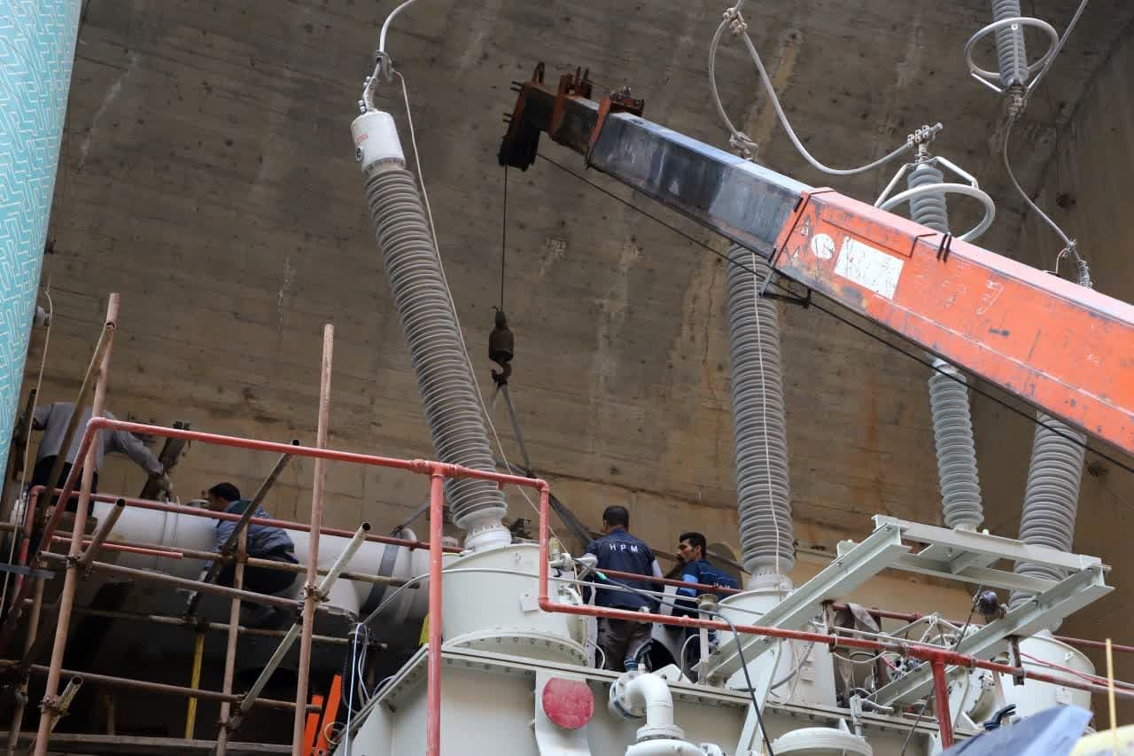 طراحی، ساخت و نصب  قطعات باس داکت ترانسفورماتور قدرت واحد شماره 3 نیروگاه دز  انجام شد