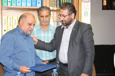  تجلیل از خانواده شهدای شرکت آبیاری شمال خوزستان 