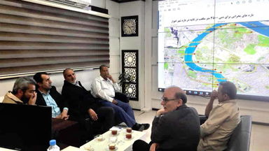 بازدید چهره های مذهبی، دانشگاهی، نظامی ، انتظامی ....از دیسپاچینگ سازمان