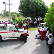 مانور تخلیه اضطراری کارکنان در شرکت آبیاری شمال خوزستان برگزار شد