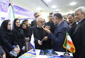 افتتاح غرفه سازمان آب و برق خوزستان در بیست‌و‌ششمین نمایشگاه پژوهش و فناوری