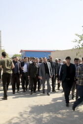 کلنگ زنی آب شرب شوشتر