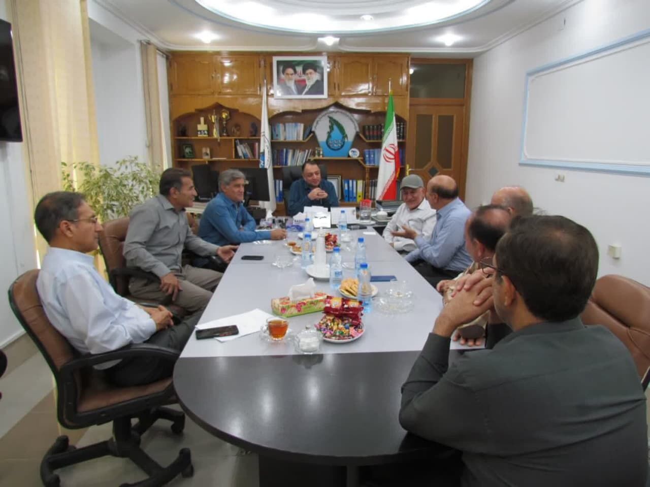 نشست نمایندگان کشاورزان در شبکه های آبیاری شمال خوزستان