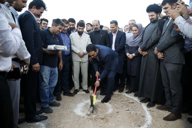 گزارش تصویری کلنگ زنی فاز اول طرح جامع آبرسانی شهرها و روستاهای جنوب شرق خوزستان