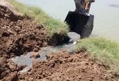 تخریب 75هکتار حوضچه پرورش ماهی غیر مجاز در حوضه جراحی
