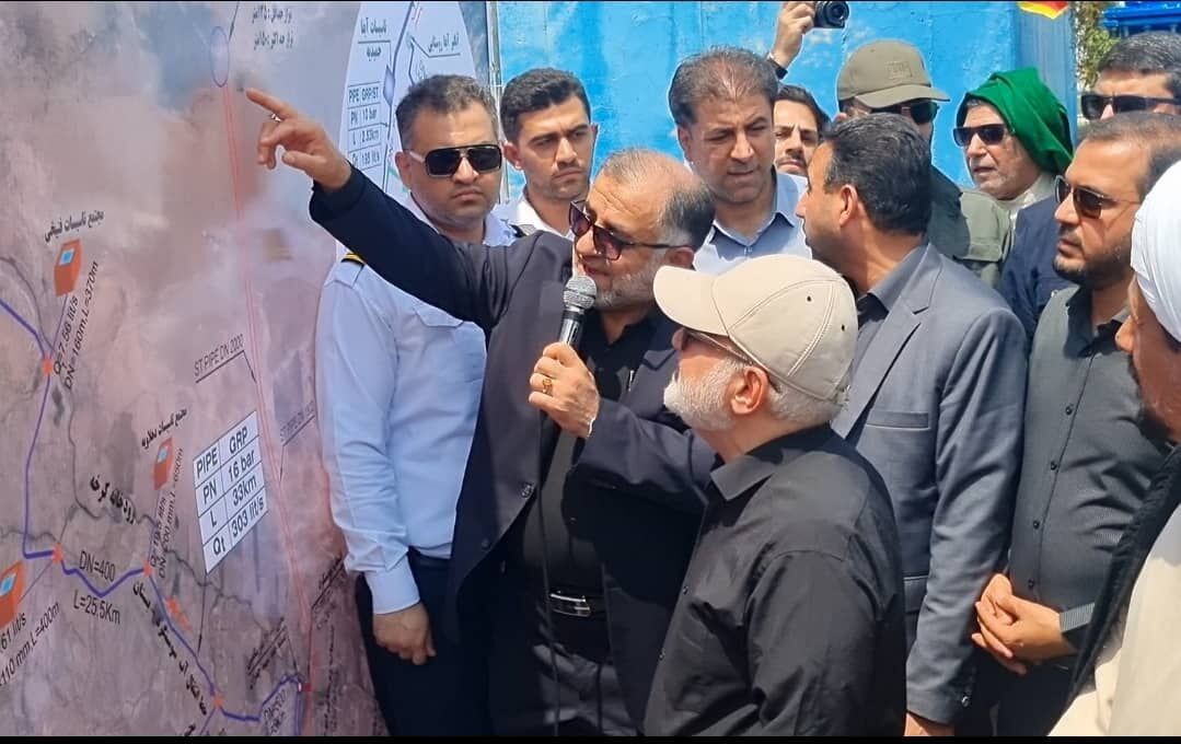 آبرسانی به ۴۴ روستای حمیدیه با آب باکیفیت طرح غدیر آغاز شد