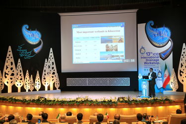 گزارش تصویری شماره(2)/برگزاری همایش بین المللی زهکشی به میزبانی سازمان آب و برق خوزستان