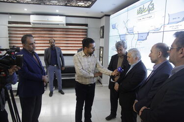 بازدید چهره های مذهبی، دانشگاهی، نظامی ، انتظامی ....از دیسپاچینگ سازمان