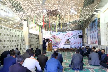 برگزاری مراسم زیارت عاشورا به مناسبت بزرگداشت شهداء