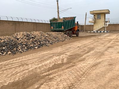 محوطه‌ سازی کارگاه مرکزی شرکت خدمات لایروبی خوزستان صبا در کوت‌ امیر
