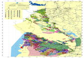 نقشه GIS حوضه رودخانه کرخه تهیه شد