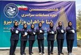 کسب مقام قهرمانی تیم شنای خواهران سازمان آب و برق خوزستان در مسابقات وزارت نیرو