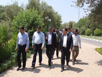 گزارش تصویری بازدید رئیس محترم کمیسیون انرژی مجلس دهم از سد کرخه