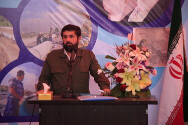 گزارش تصویری افتتاح طرح آبرسانی به بستان و آغاز عملیات اجرایی آبرسانی به پایانه مرزی چذابه