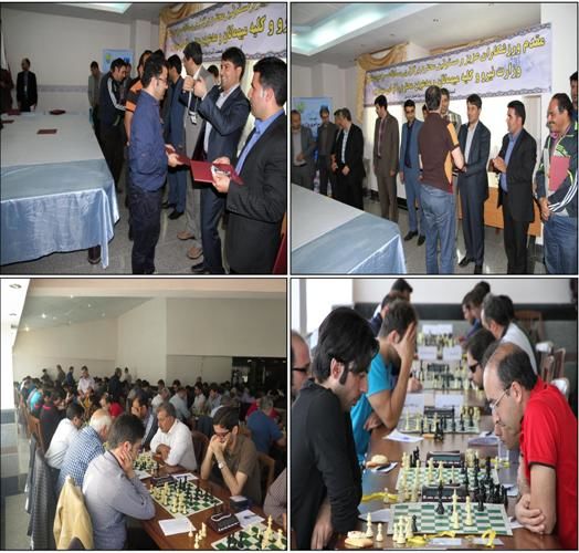 برتری کمیته منتخب استان خوزستان در نهمین دوره مسابقات شطرنج کارکنان وزارت نیرو