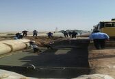 همکاری شرکت آب جنوب شرق خوزستان در طرح مقابله با ریزگردها