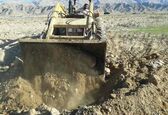 پر و مسلوب المنفعه نمودن 12حلقه چاه غیرمجاز در شهرستان بهبهان