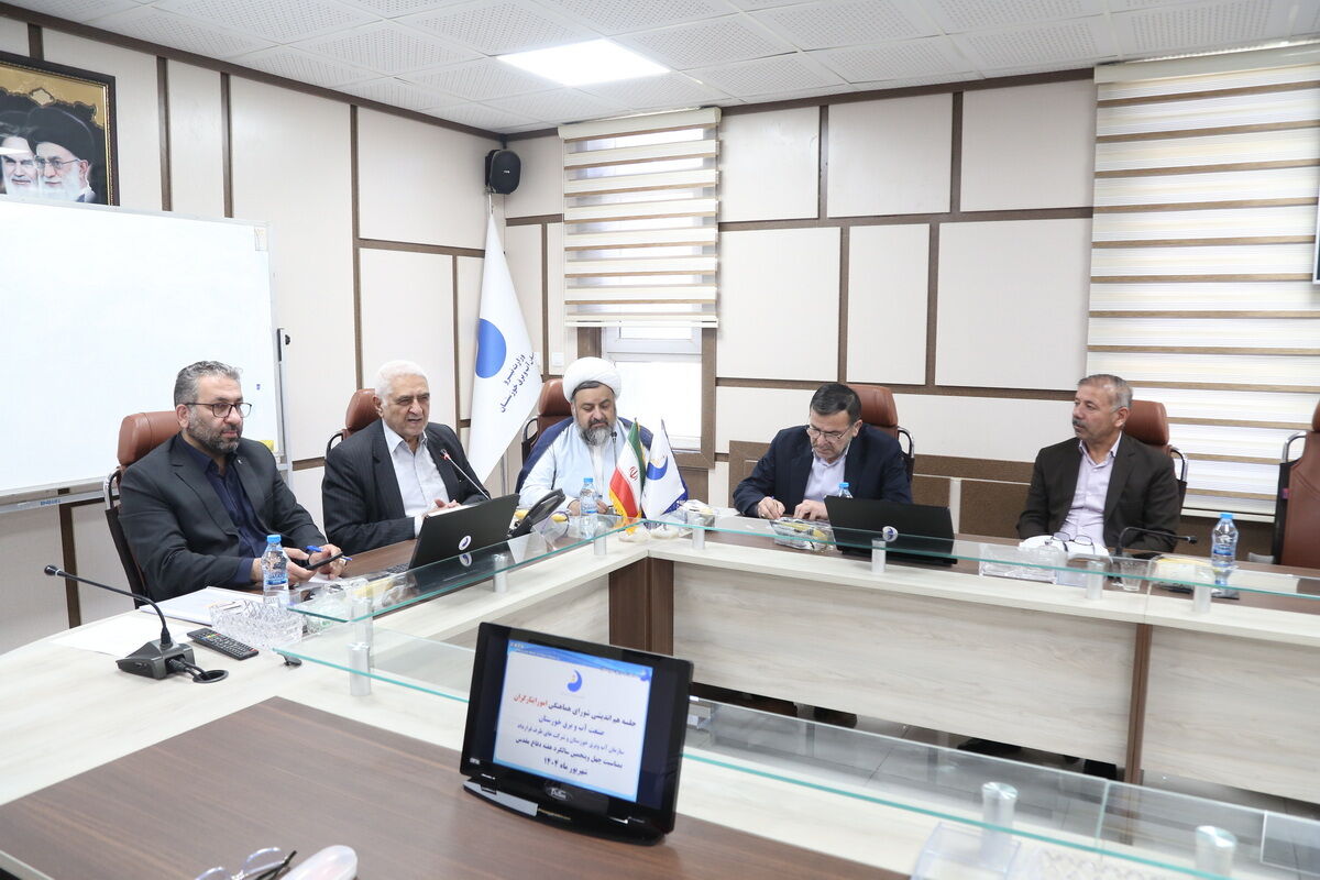 نشست مشاورین امور ایثارگران شورای هماهنگی صنعت آب و برق خوزستان
