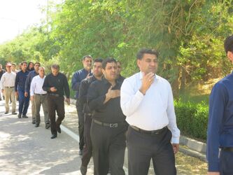برگزاری مراسم عزاداری عاشورای حسینی در سد و نیروگاه کرخه