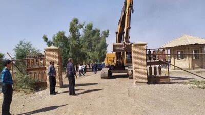 سرریز ارتباطی دز و کرخه رفع تصرف شد