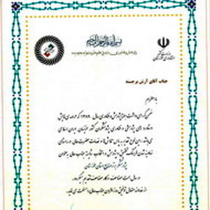 کارمند سازمان آب و برق خوزستان، پژوهشگر برتر صنایع استان شد