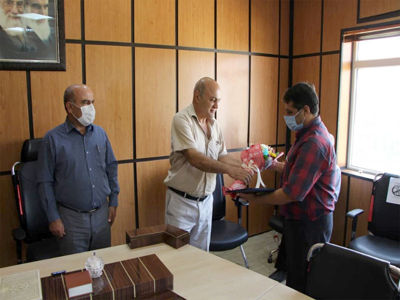   از مخترع بازنشسته در شرکت بهره برداری مارون تقدیر شد