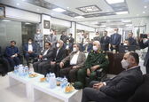 بازدید معاون اقتصادی رییس جمهور و استاندار از رصد خانه آب و انرژی سازمان آب و برق خوزستان
