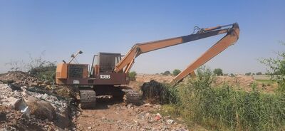 زهکش های اصلی شبکه های آبیاری شمال خوزستان لایروبی شد