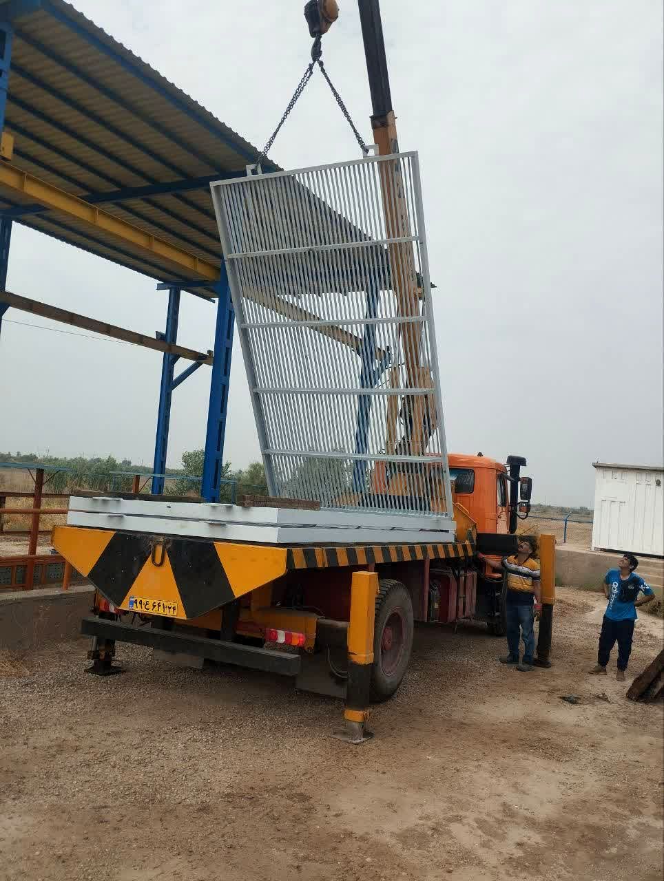 اتمام عملیات تعویض آشغال‌گیرهای ایستگاه پمپاژ معرض