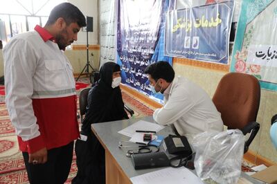 خدمت رسانی گروه های جهادی سازمان آب وبرق خوزستان و شهیدعلیدادی در روستاهای دزپارت