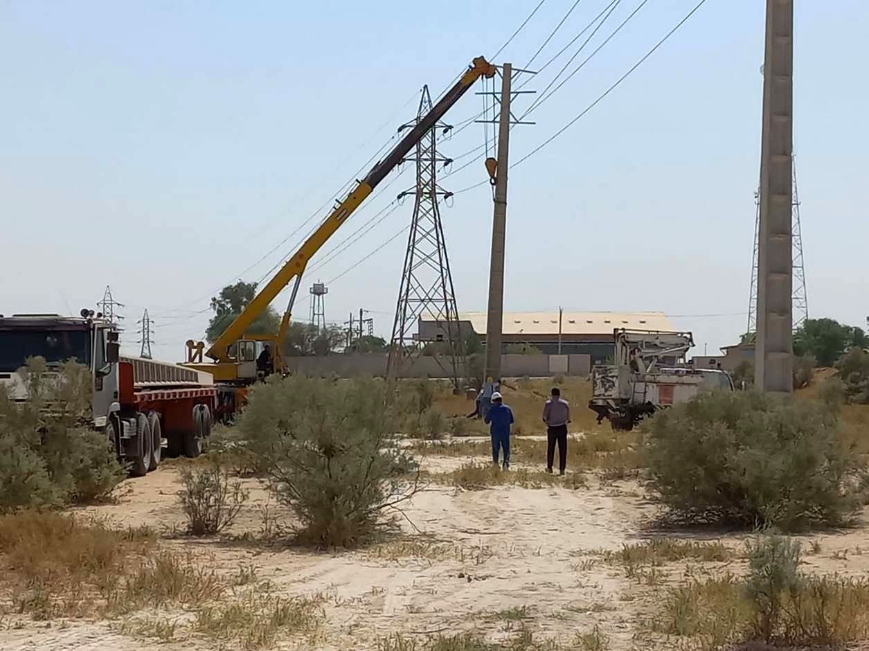 افزایش پایداری خطوط انتقال برق تاسیسات آبرسانی آب جنوب شرق