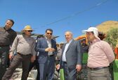 بازدید عضو کمیسون انرژی مجلس از پروژه اصلاح سیستم آبرسانی شهرستان اندیکا 