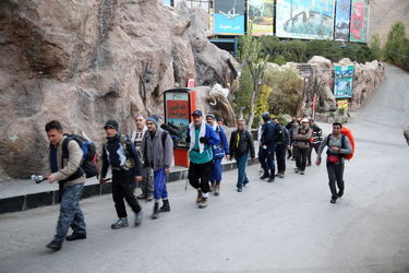 صعود گروه کوهنوردی آقایان سازمان آب و برق خوزستان به قله الوند همدان