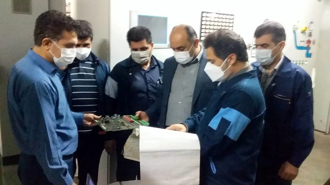 رفع اشکال سیستم تحریک واحد شماره ۴ سد و نیروگاه شهید عباسپور