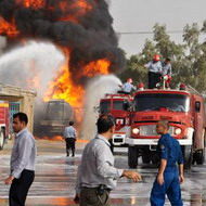 آتش سوزی در جایگاه سوخت دز مهار شد